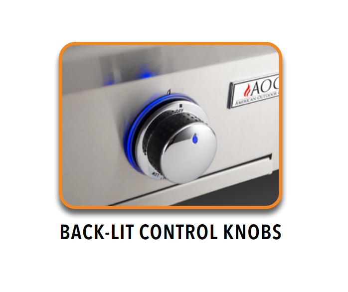 American Outdoor Grill L-Series Natural Gas Double Side Burner - 3282L