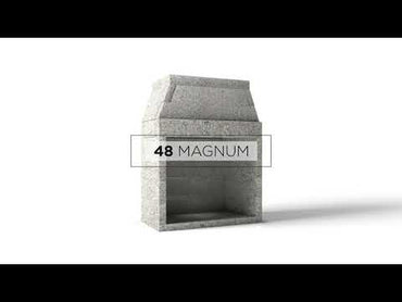 Isokern Magnum 72" Wood Burning Fireplace - 82072