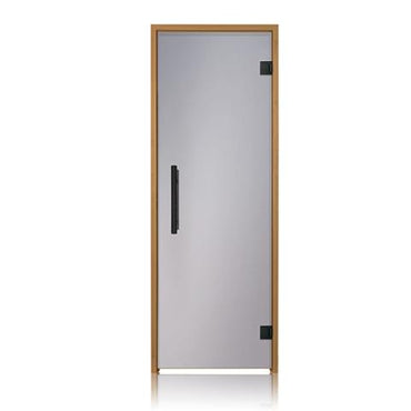 Prosaunas Tinted Glass Sauna Door 24x81 with Thermo-Aspen Frame