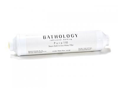 Bathology Pure 110 Steam Bath Generator In-Line Water Filter