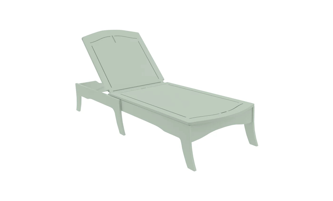 Ledge Lounger Legacy Chaise (Available in 8 Resin Colors) - LL-LY-C-BK