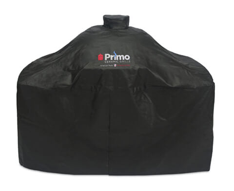 Primo Ceramic Grills Cart & Table Grill Cover Fits X-Large & Large Charcoal Grill w/ Island Top - PG00417