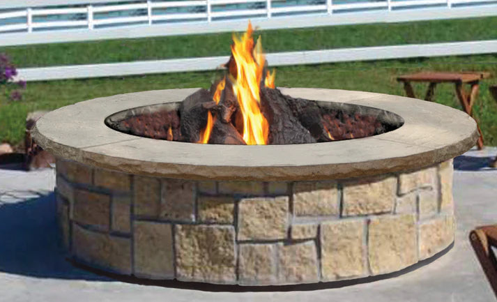 Stone Age Manufacturing SA FIRE PIT KIT, 42''ID/ 48''O-SA-LRP