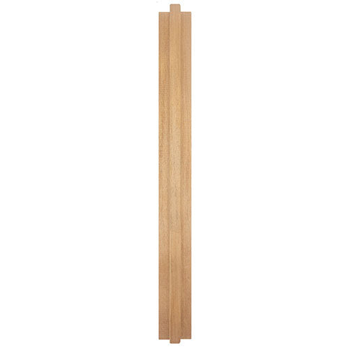 PROSAUNAS Thermo-Aspen Sauna T-Moulding 1" x 2" Thermally Modified