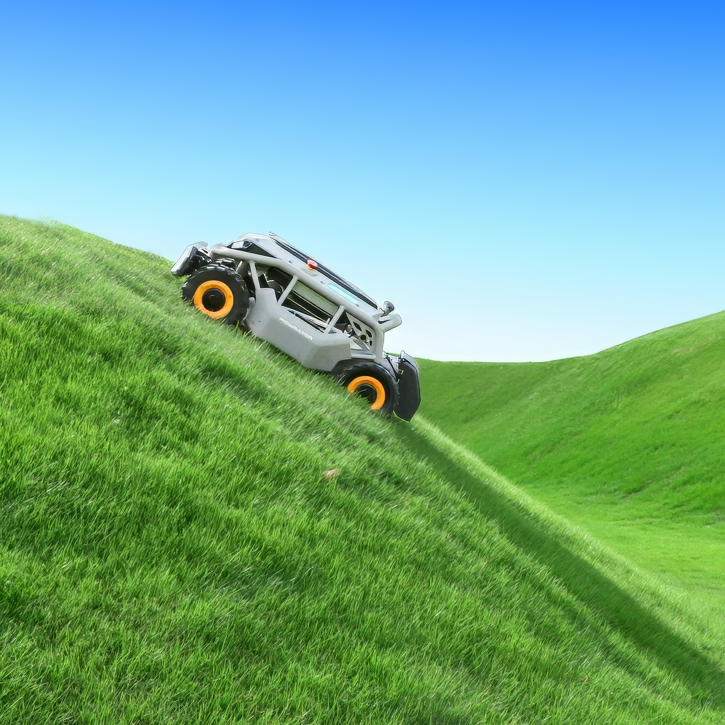 Mowrator S1 Remote Control Lawn Mower 4WD PRO (Wide Wheels Edition)