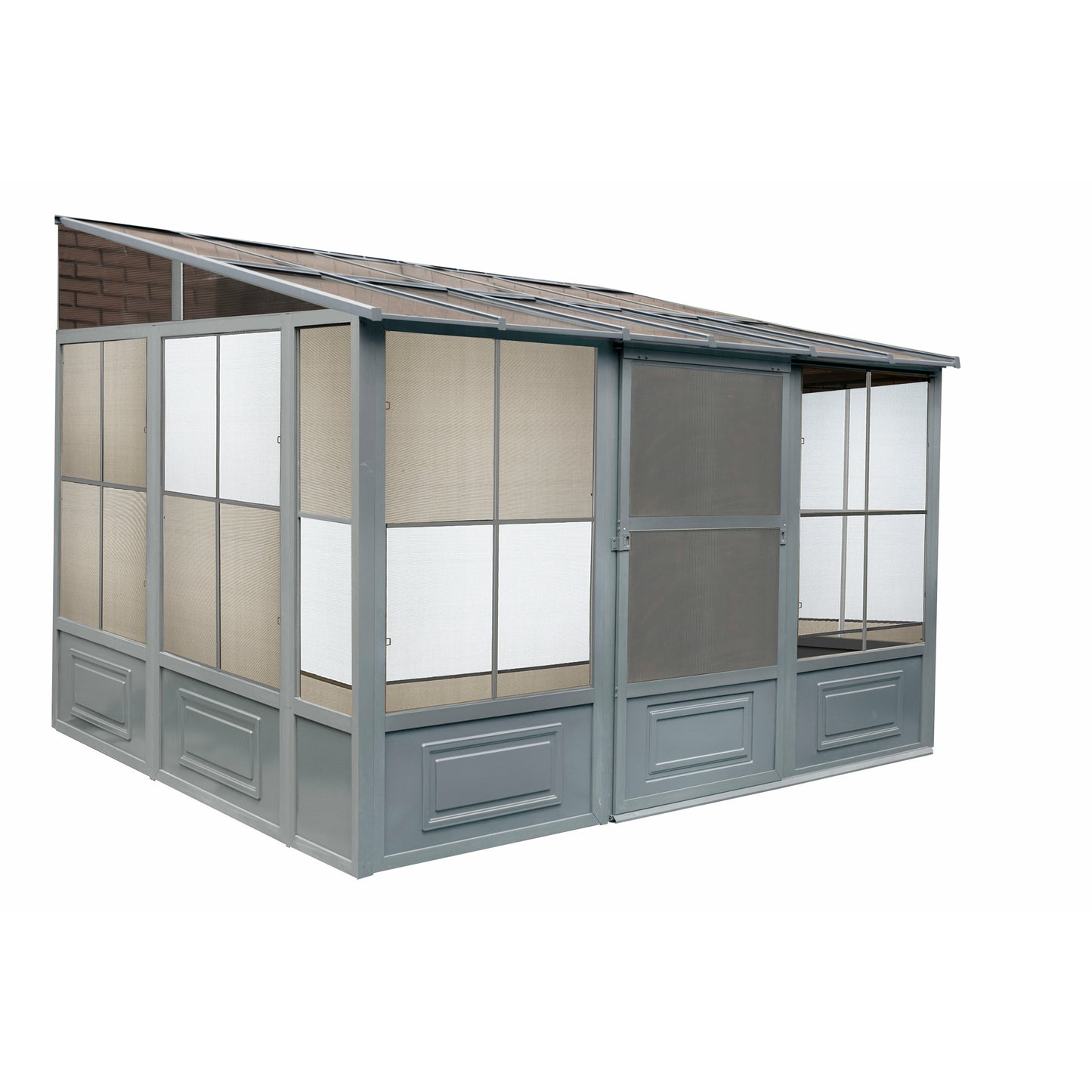 Gazebo Penguin Florence Add-A-Room 10 Ft. x 12 Ft. in Slate - W1209-32