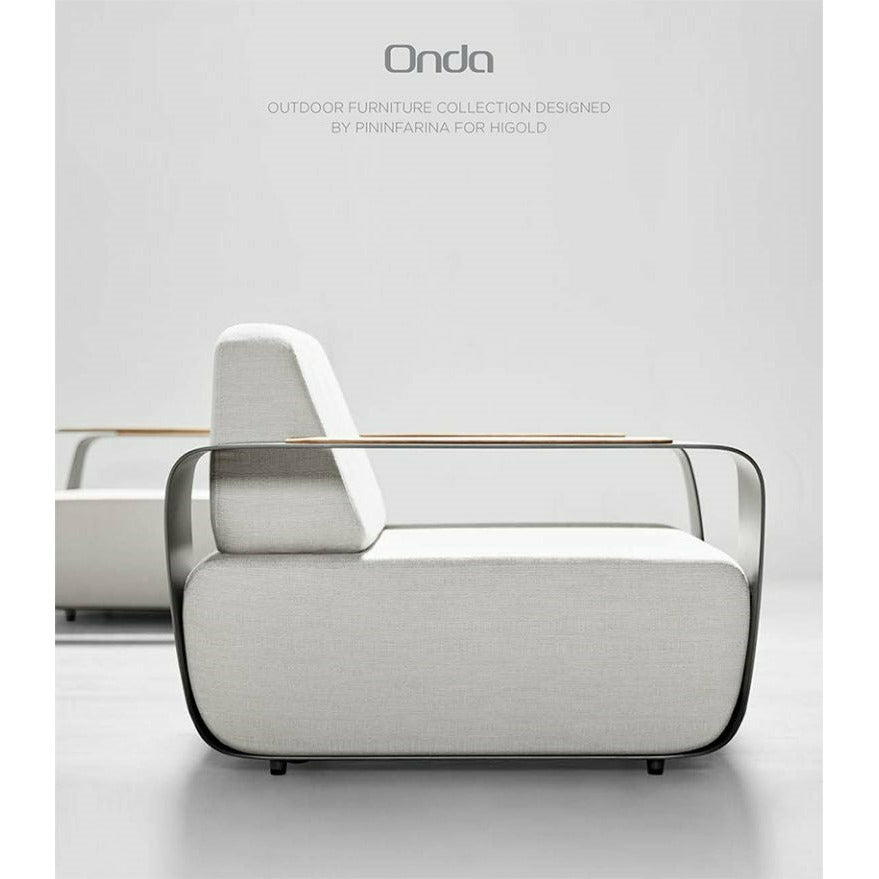Higold Onda Lounge Chair - Argento - 204221-104