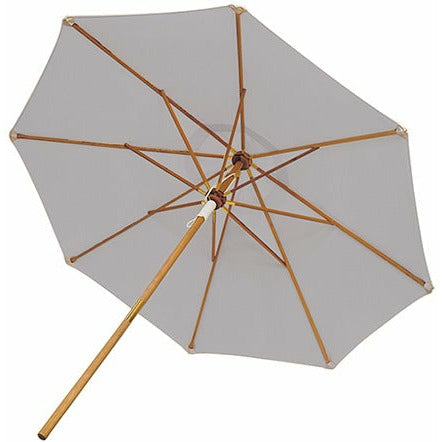 Royal Teak Collection 10’ Deluxe Umbrella-Granite - UMBGRA