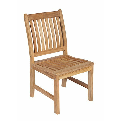 Royal Teak Collection Compass Teak Side Chair - COMSC
