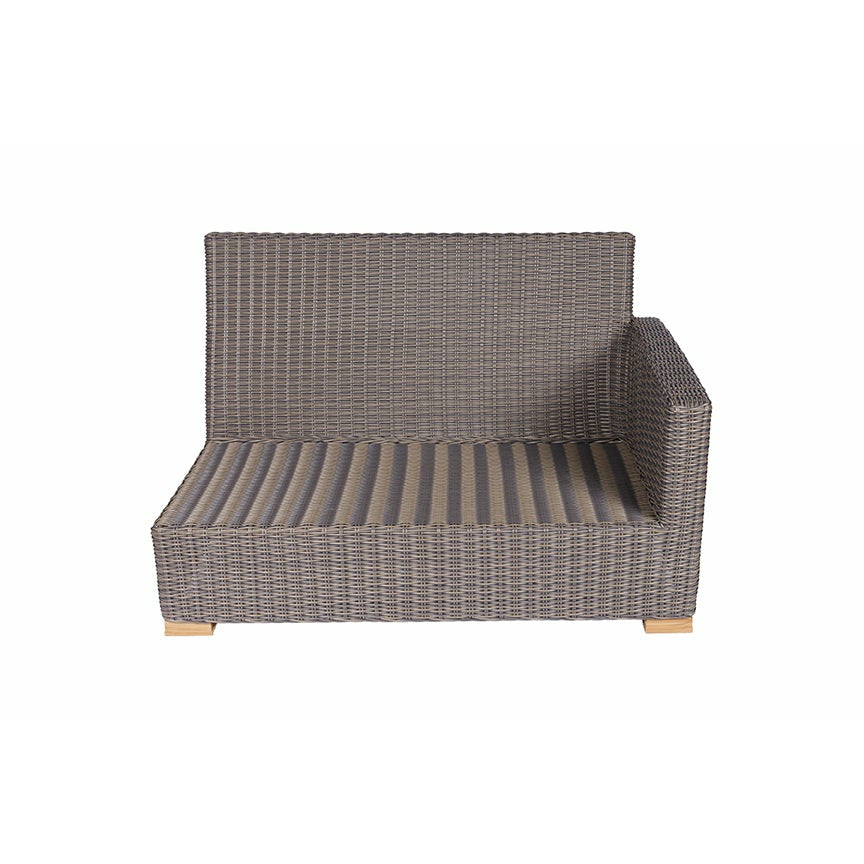 Royal Teak Collection Sanibel 2-Seater Arm Left Frame- SB2LFO