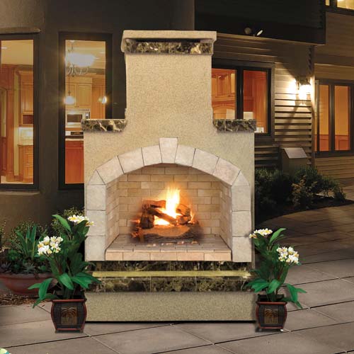 Cal Flame Outdoor Fireplace - FRP908-2