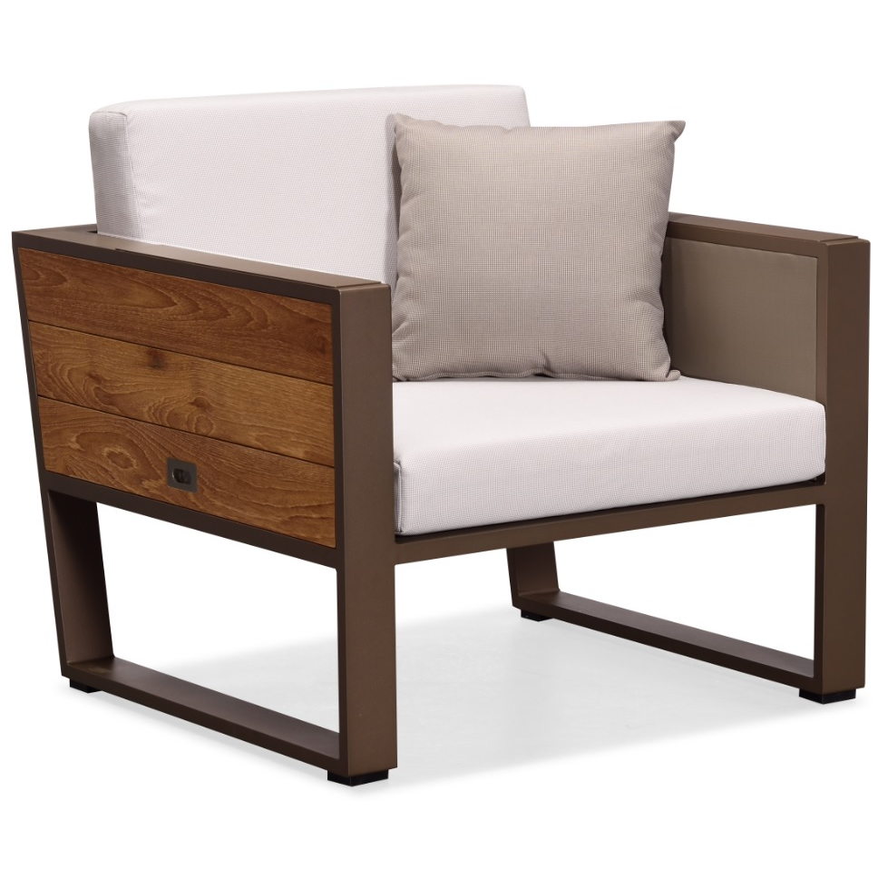 Higold York Lounge Chair – Latte - 201726