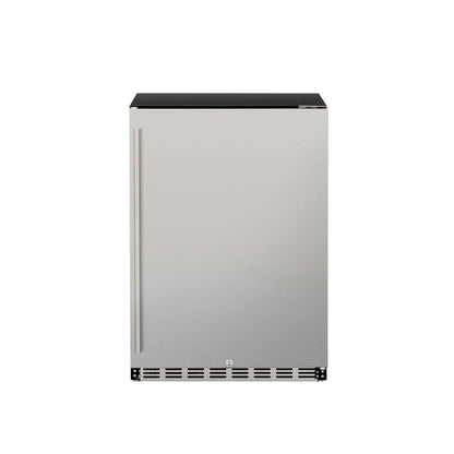 TrueFlame 24" 5.1c Outdoor Rated Fridge (Available in 2 Door Types) - AMD-RFR-24S-A