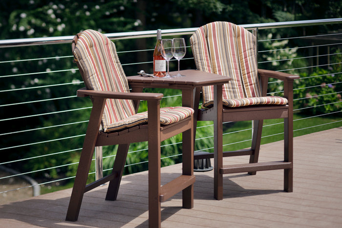 Seaside Casual Adirondack Shellback Balcony Chair - 017