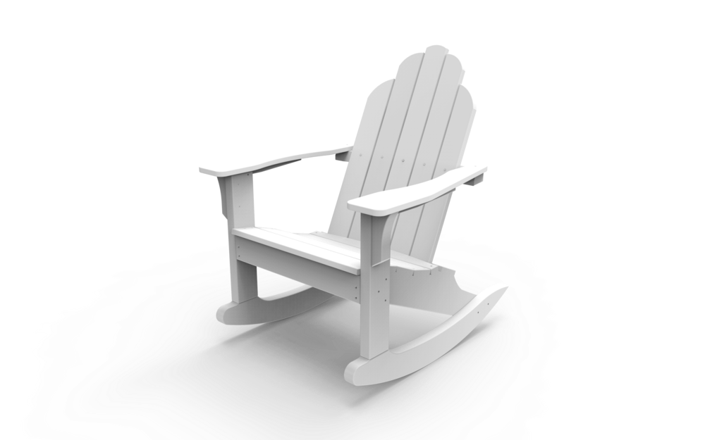 Seaside Casual Adirondack Classic Rocker - SC-011