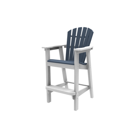 Seaside Casual Adirondack Shellback Bar Chair - 060
