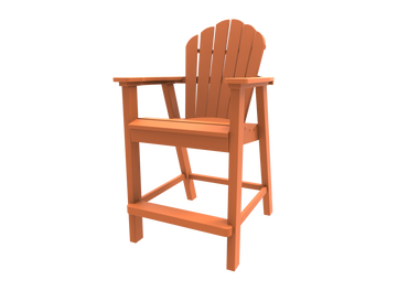 Seaside Casual Adirondack Classic Balcony Chair - 024