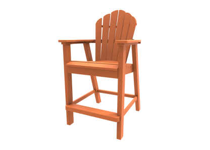 Seaside Casual Adirondack Classic Balcony Chair - 024