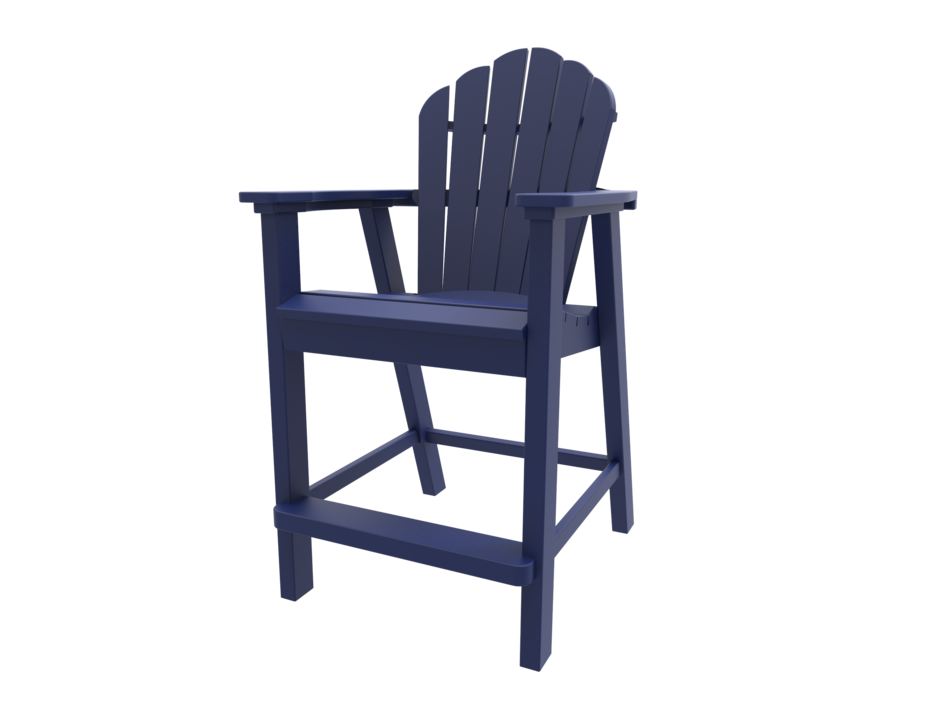 Seaside Casual Adirondack Classic Balcony Chair - 024