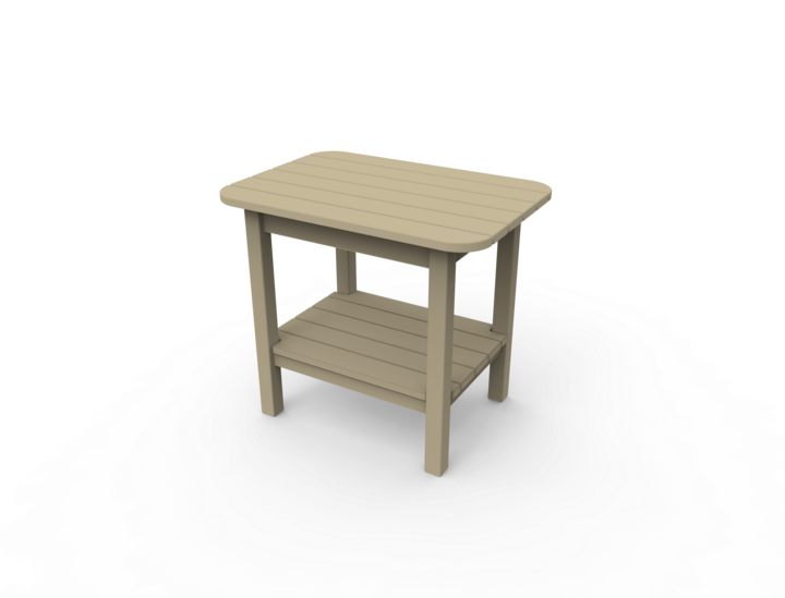 Seaside Casual Westerly End Table - 026