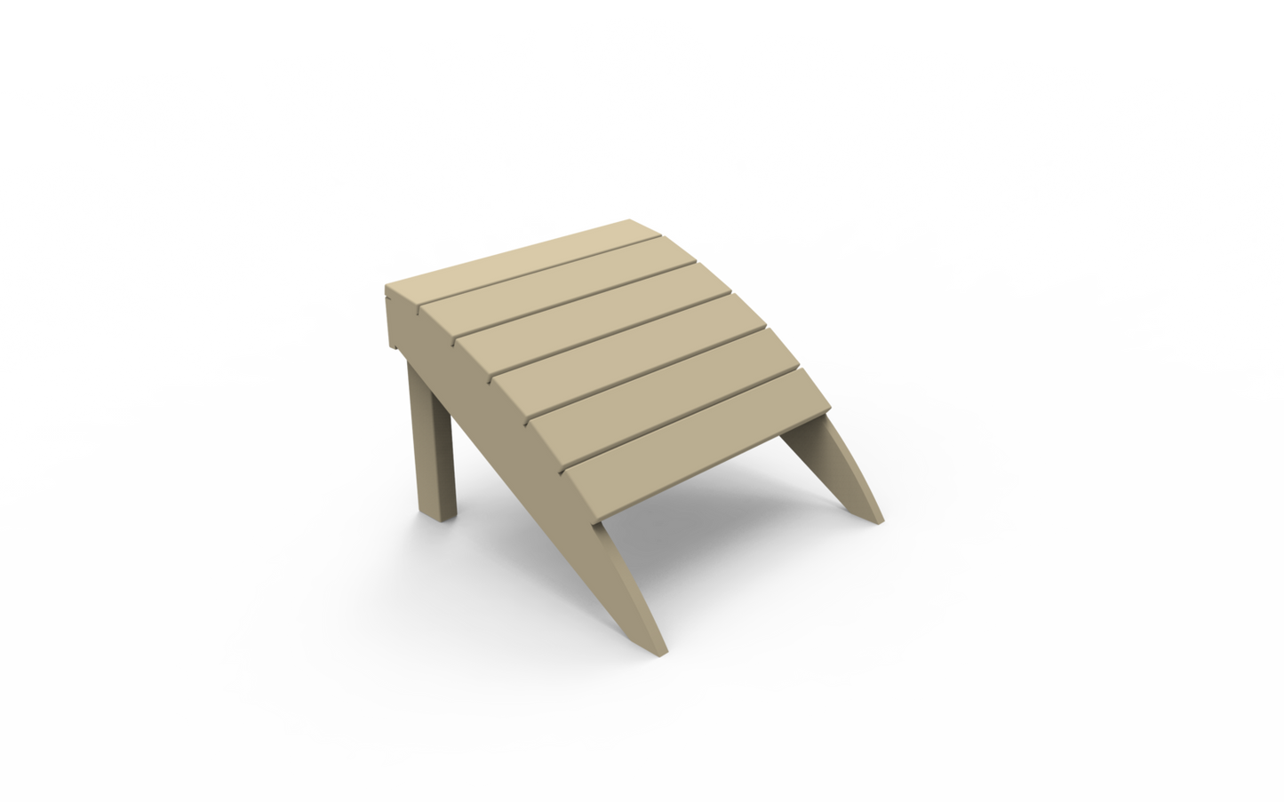 Seaside Casual Adirondack Foot Stool - 028