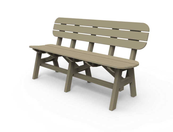 Seaside Casual Portsmouth 5’ Bench - 058