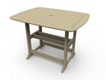 Seaside Casual Portsmouth Bar Table 42" X 56" - 085