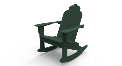 Seaside Casual Adirondack Classic Rocker - 011
