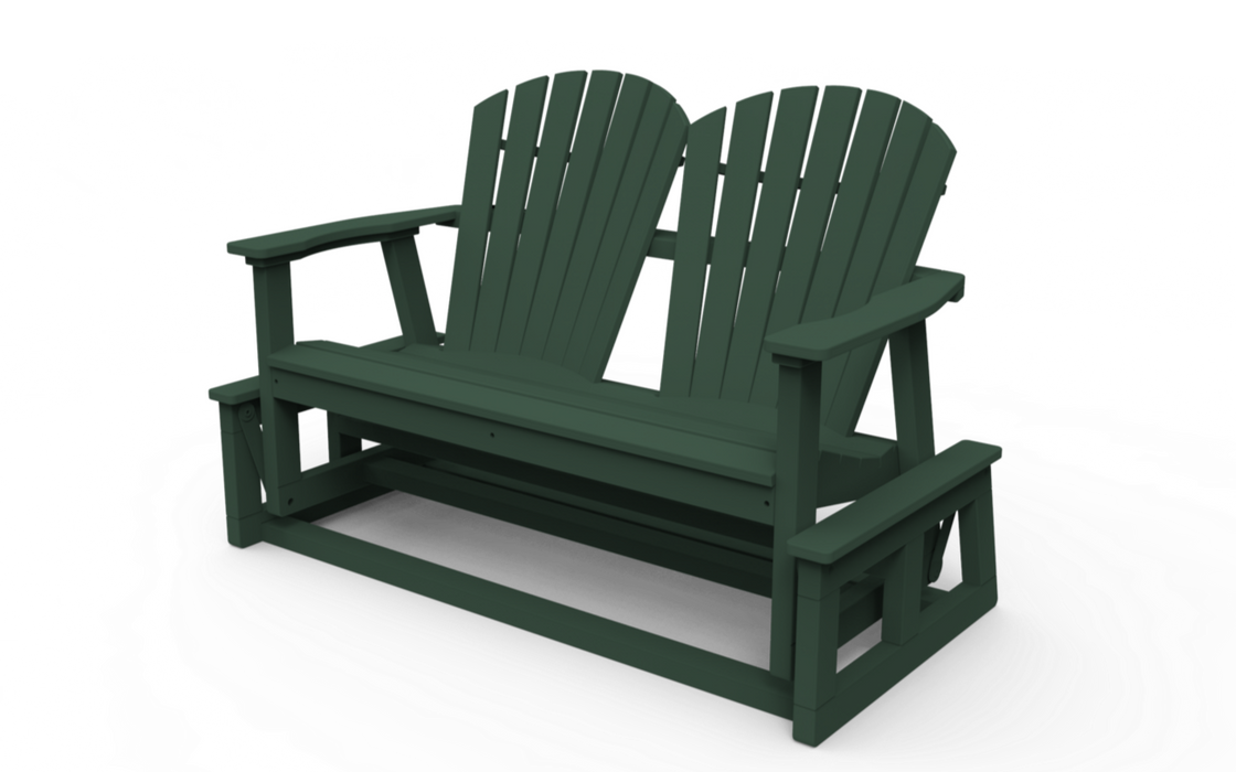 Seaside Casual Adirondack Shellback Glider - SC-016