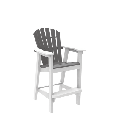 Seaside Casual Adirondack Shellback Bar Chair - 060