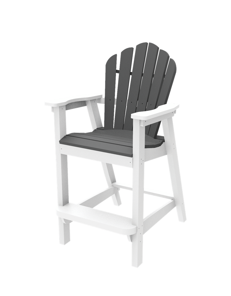 Seaside Casual Adirondack Classic Bar Chair - 061