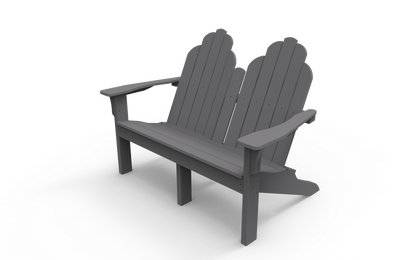 Seaside Casual Adirondack Classic Love Seat - 012