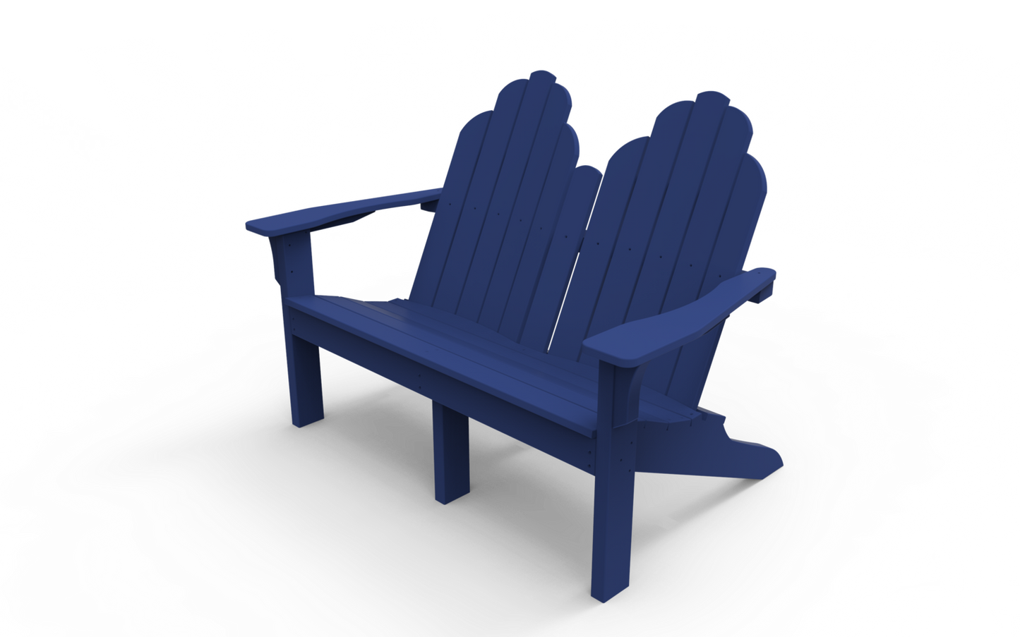 Seaside Casual Adirondack Classic Love Seat - 012