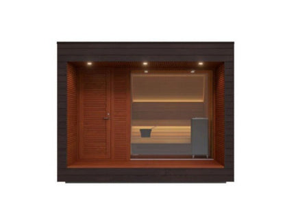 Auroom Natura Outdoor Modular Sauna Cabin, Up to 5 Persons