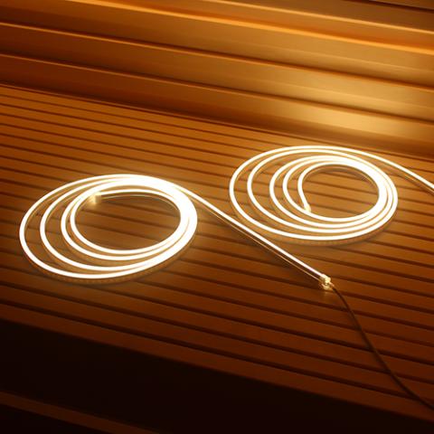 Prosaunas Universal Sauna Light Kit with Two 10-Ft Flexible LED Strips - 128152
