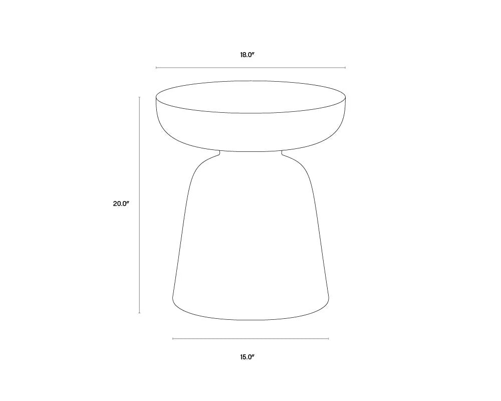 SUNPAN Lucida End Table