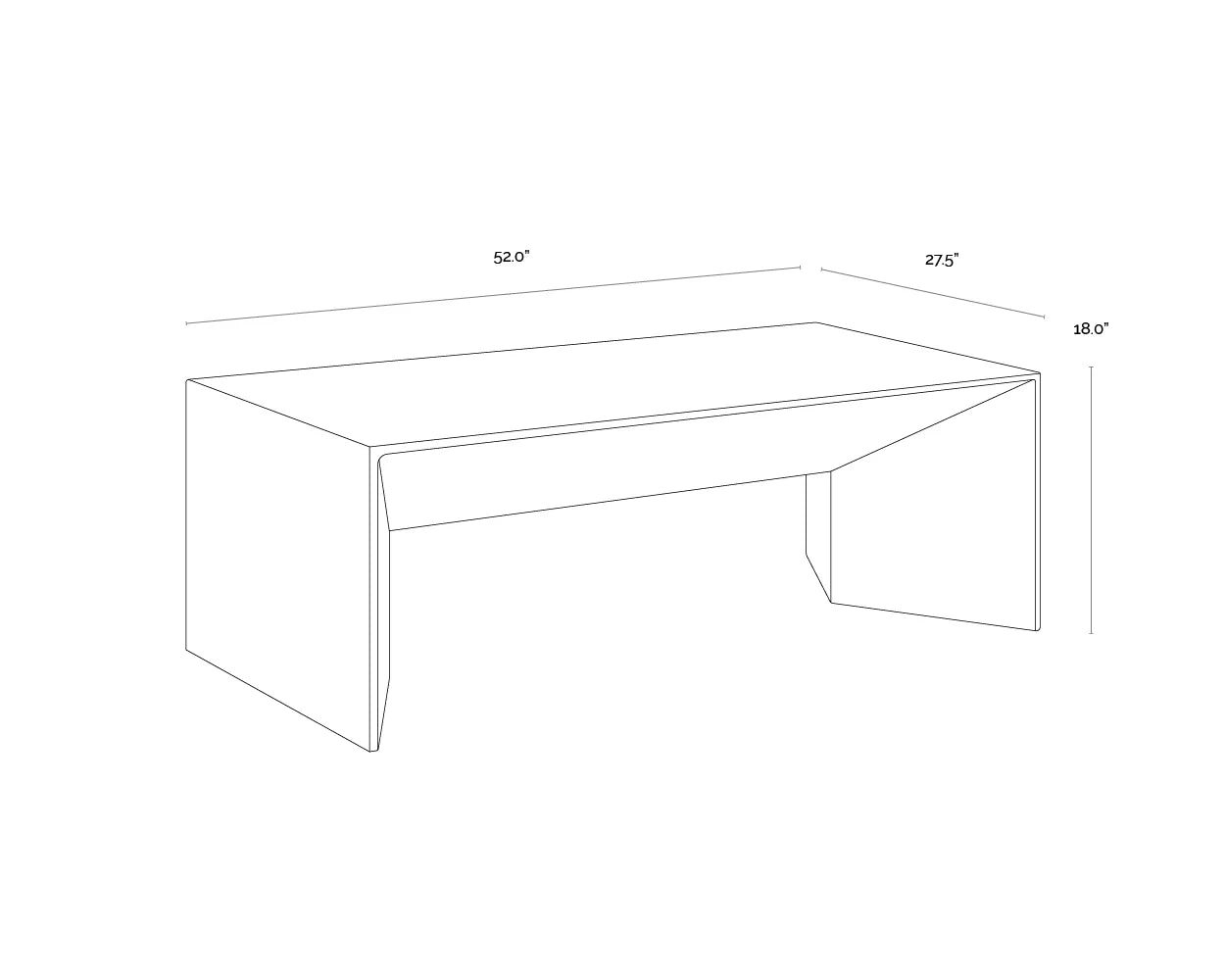 SUNPAN Nomad Coffee Table