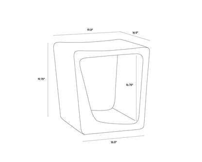 SUNPAN Darwin End Table