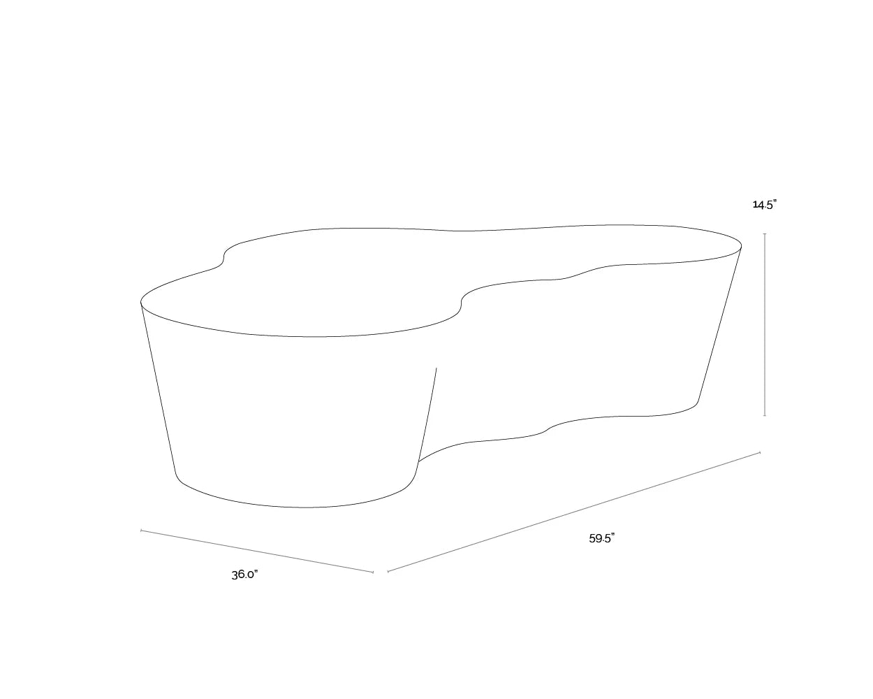 SUNPAN Ava Coffee Table