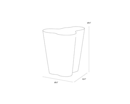 SUNPAN Ava End Table - Small