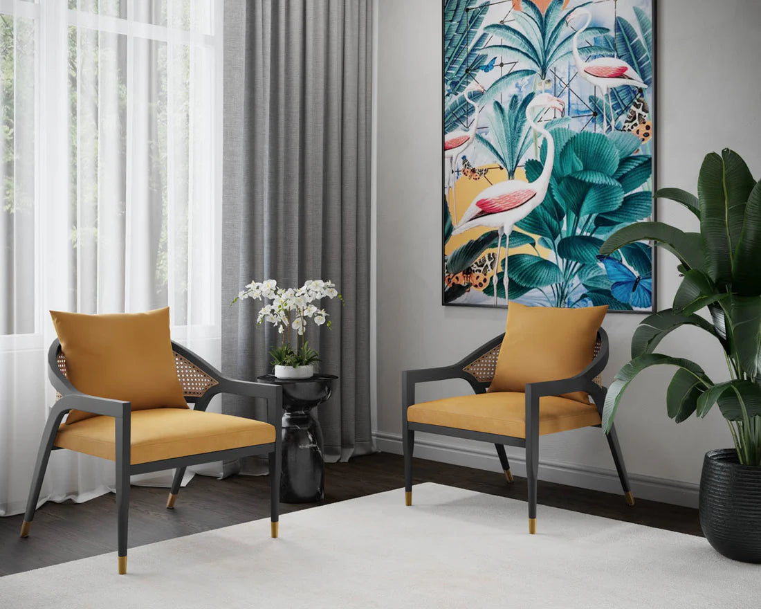 SUNPAN Goya End Table - Marble Look