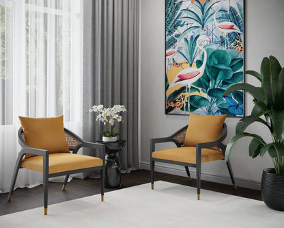 SUNPAN Goya End Table - Marble Look