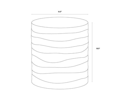 SUNPAN Corey End Table