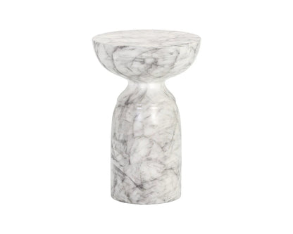 SUNPAN Goya End Table - Marble Look