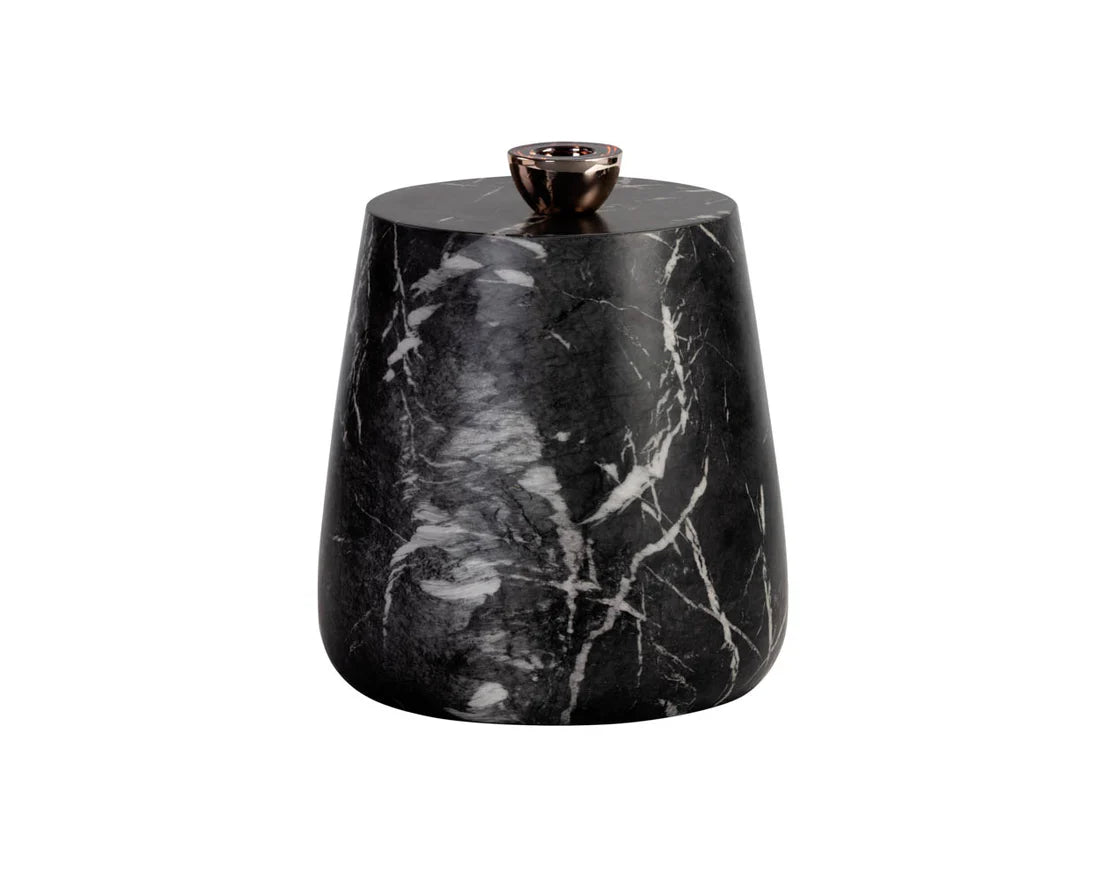 SUNPAN Aries End Table - Marble Look