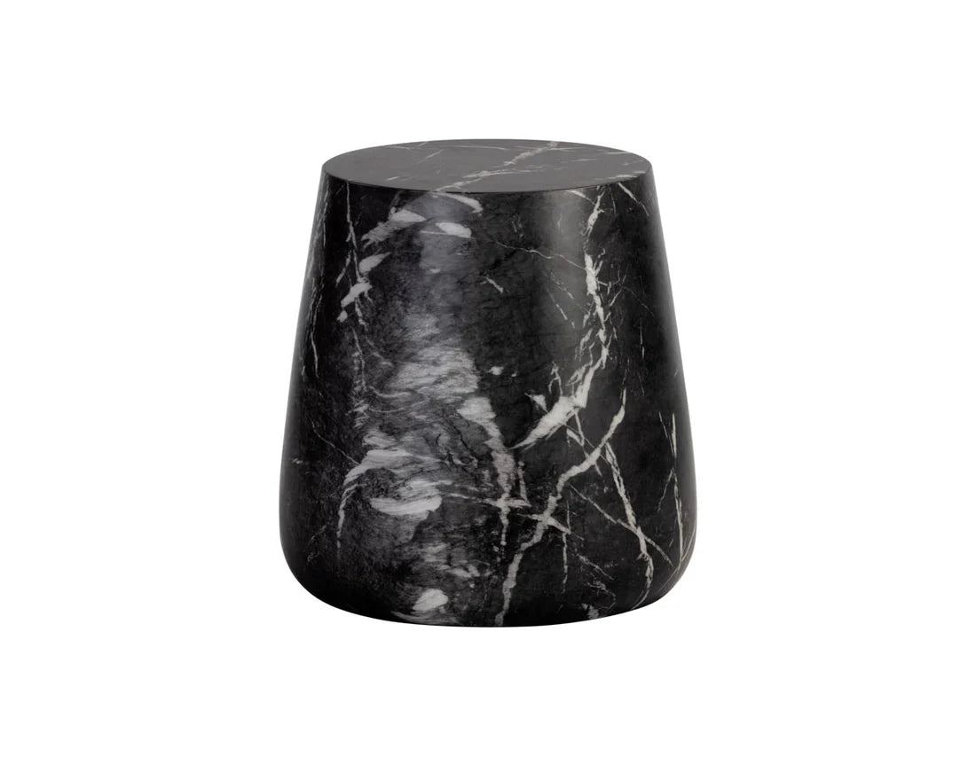 SUNPAN Aries End Table - Marble Look