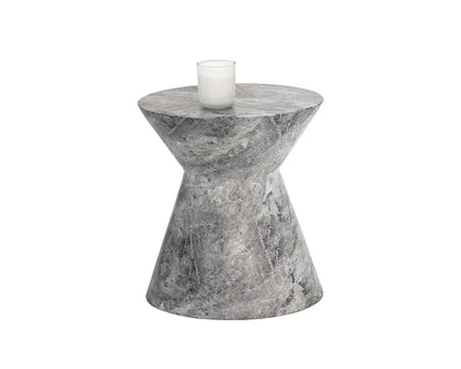 SUNPAN Astley End Table - Marble Look