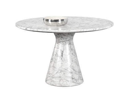 SUNPAN Shelburne Dining Table - Marble Look – 47"