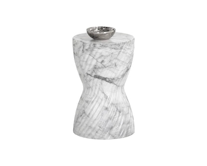 SUNPAN Cara End Table - Marble Look