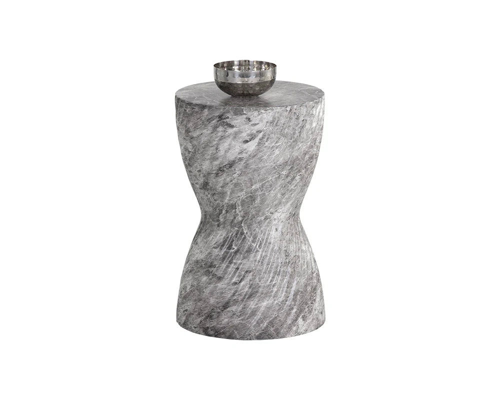 SUNPAN Cara End Table - Marble Look